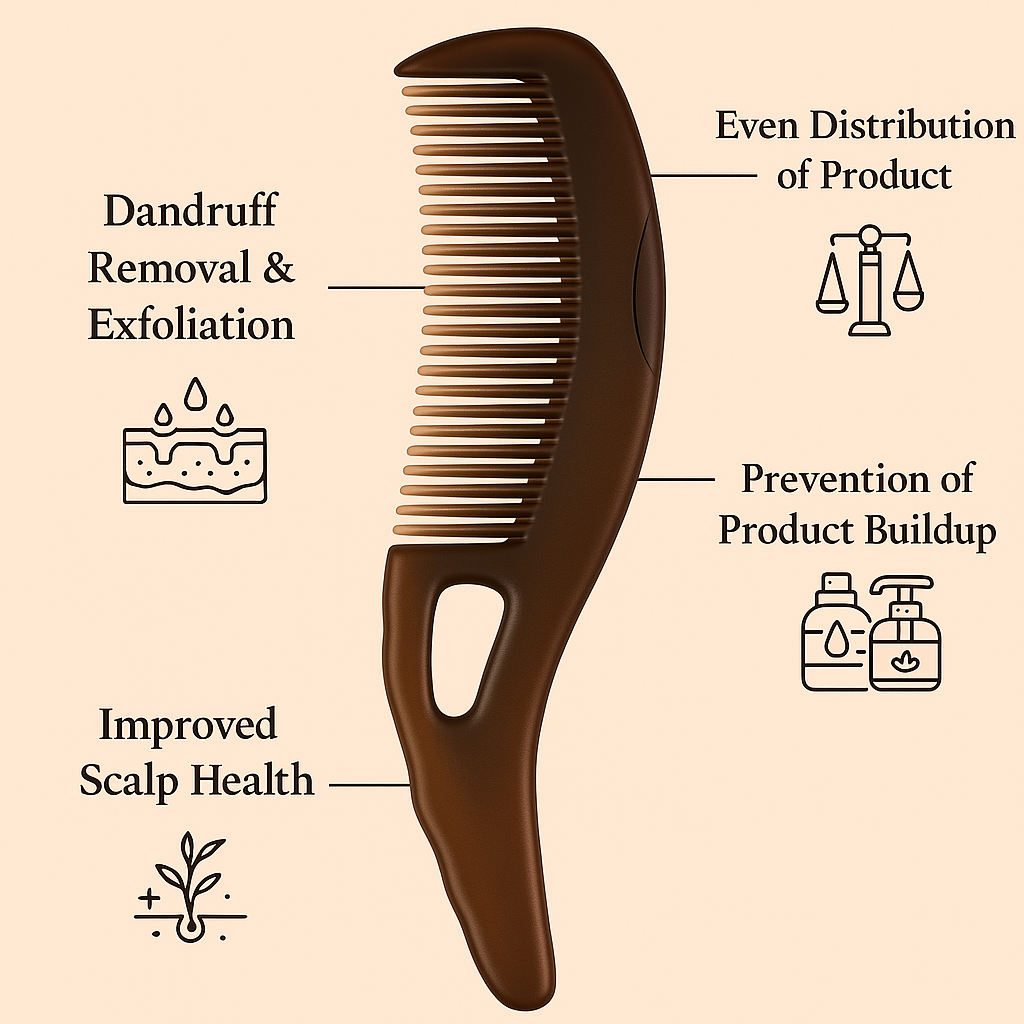 PureScalp - Anti-Dandruff Scalp Massage Comb
